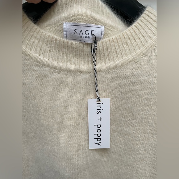 Sage The Label Inamorata Angora Sweater in size large. - Picture 4 of 10
